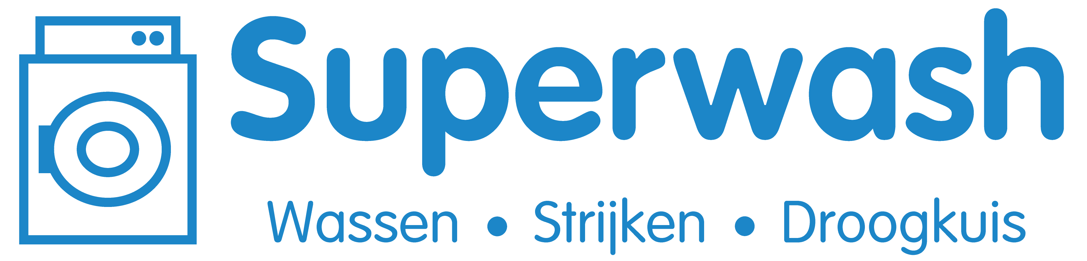 Logo Superwash   wit website klein